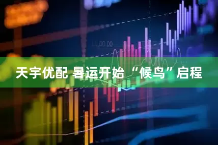 天宇优配 暑运开始 “候鸟”启程